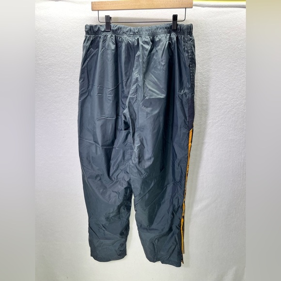 Adidas Vintage Y2K 3 stripe Track Pants Mens L zip legs Running Joggers 1994 - Picture 7 of 8